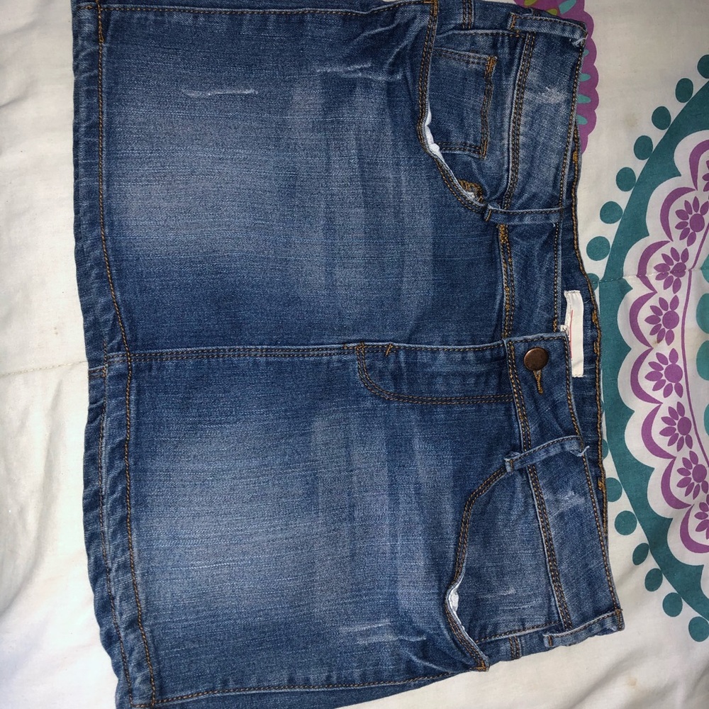 Jean skirt